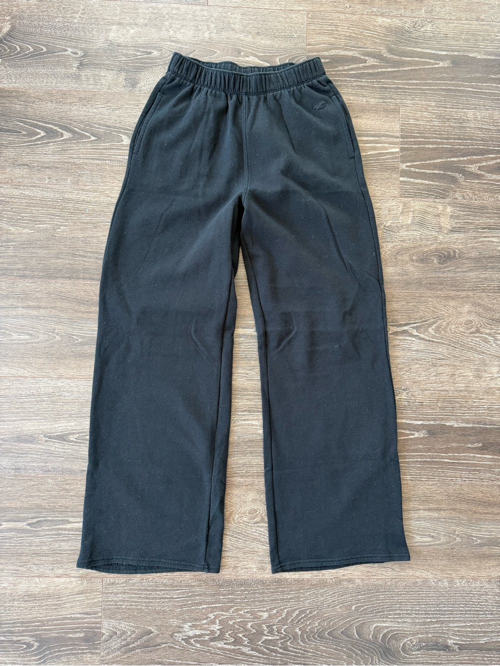 Hollister Black Cozy Fleece Lounge Pants